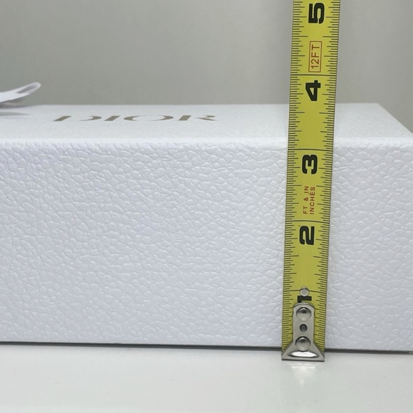 Dior Gift Box Storage Empty 8.9" x 5.5" x 3" Ribbon Tissue w. Shipping Box NEW - Picture 6 of 9